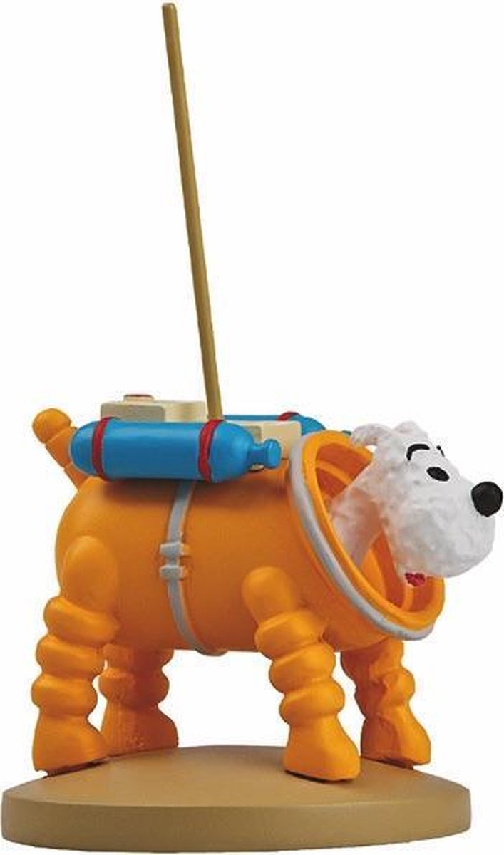 Moulinsart - Het hondje van Kuifje - Beeldje Bobbie in maanpak als astronaut - 4 cm