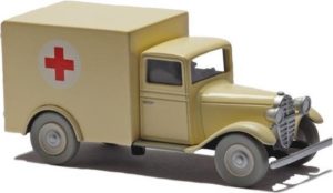 Moulinsart - Kuifje auto - De ambulance van de inrichting uit de Sigaren van de Farao (29056)