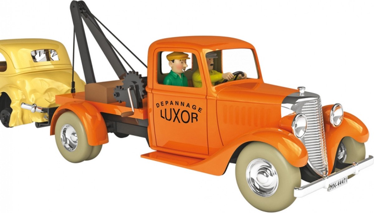 Kuifje - Auto - 1:24 - Moulinsart. De Ford Luxor takelwagen - Verzamelobject