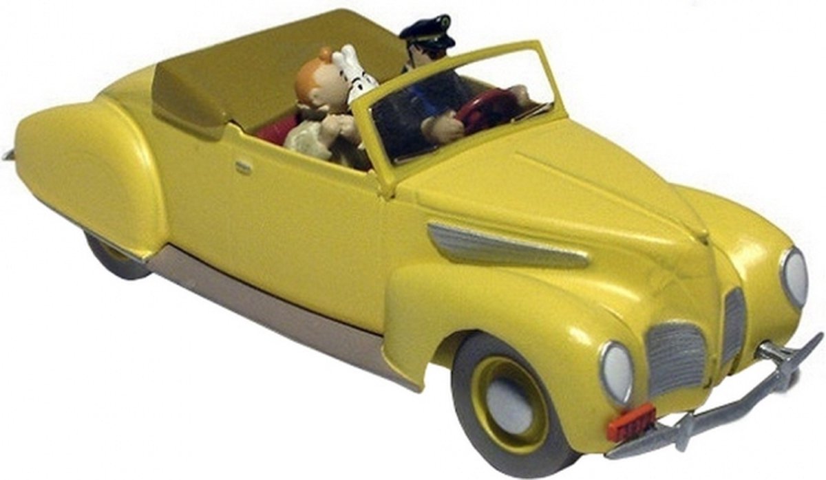 Kuifje Auto - La Lincoln Zephir de Haddock - 1:43 - 7 Kristallen Bollen - Tintin Moulinsart