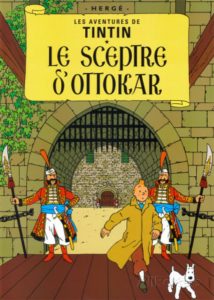 Kuifje - Poster - De Scepter van Ottokar - 50x70cm Hergé - Moulinsart