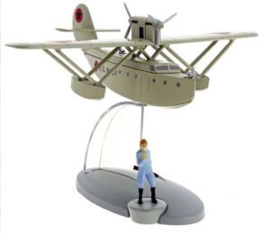 Kuifje vliegtuig - Het Amerikaanse Watervliegtuig - Moulinsart Tintin