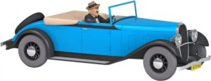 Kuifje Moulinsart Auto 1/24 - De Oldsmobile Convertible 1932 van Gibbons - Tintin #46