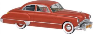 Kuifje Moulinsart Auto 1/24 - Müller's Roadmaster - Tintin - Buick Roadmaster 1949