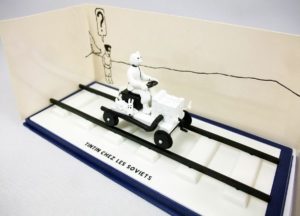 Kuifje en de Sovjets - Miniatuur auto / Draisine - 5 cm