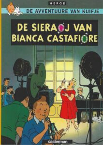 Kuifje - De sieraoj van Bianca Castafiore- Uitgave Stichting Tilburgsas Toal - Stripboek