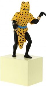 Musée Imaginaire - Kuifje beeld de Luipaardman - Tintin Africa